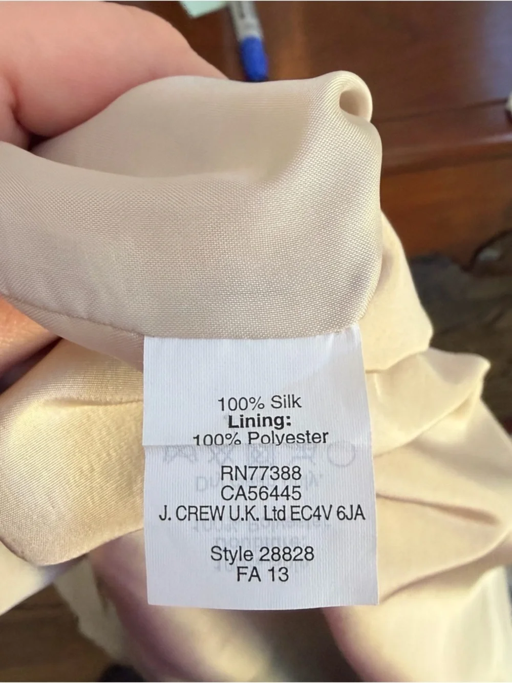 J. Crew Kristin Strapless Silk Taffeta Cocktail Dress Sz 8p